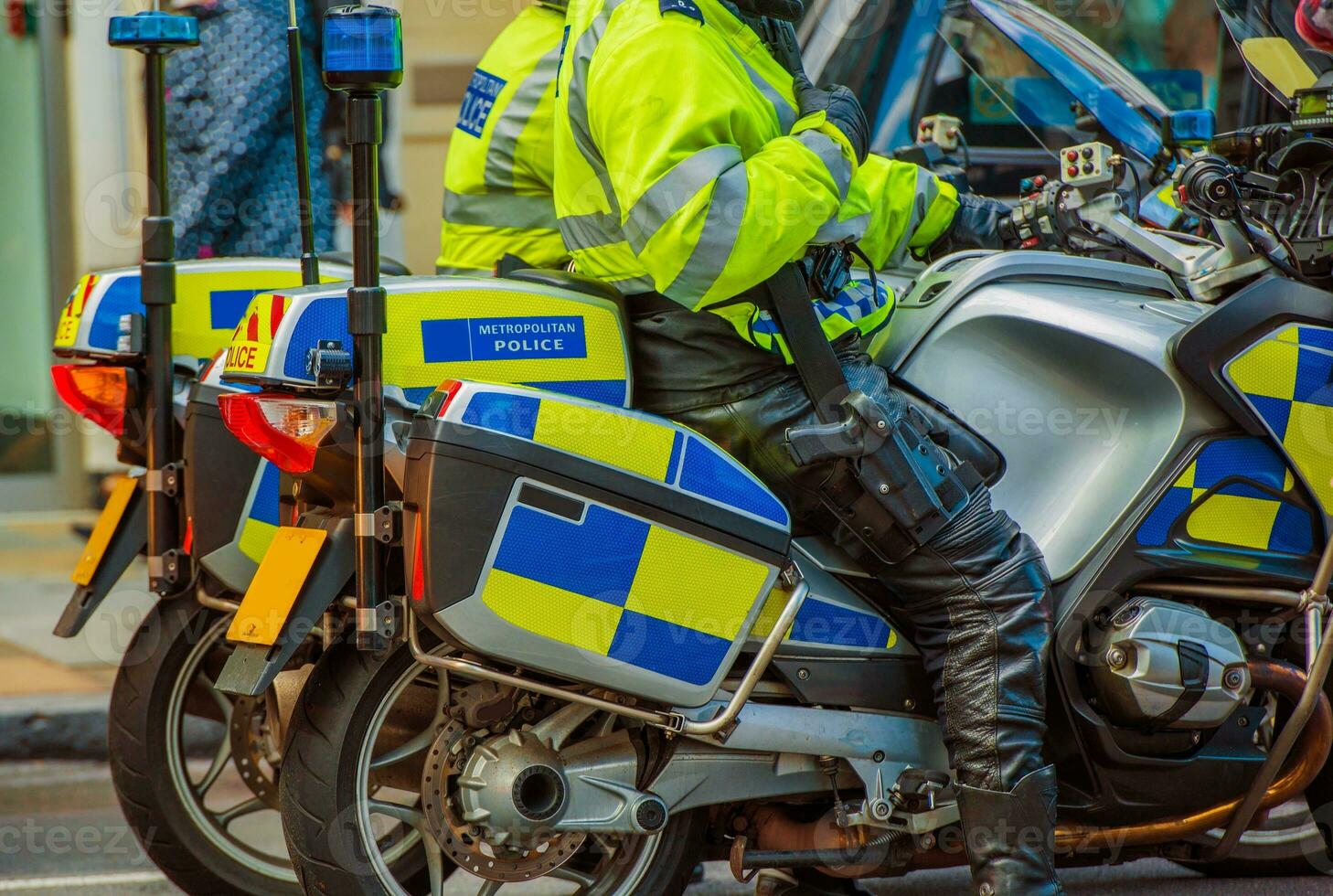 Londres motocicleta policía foto