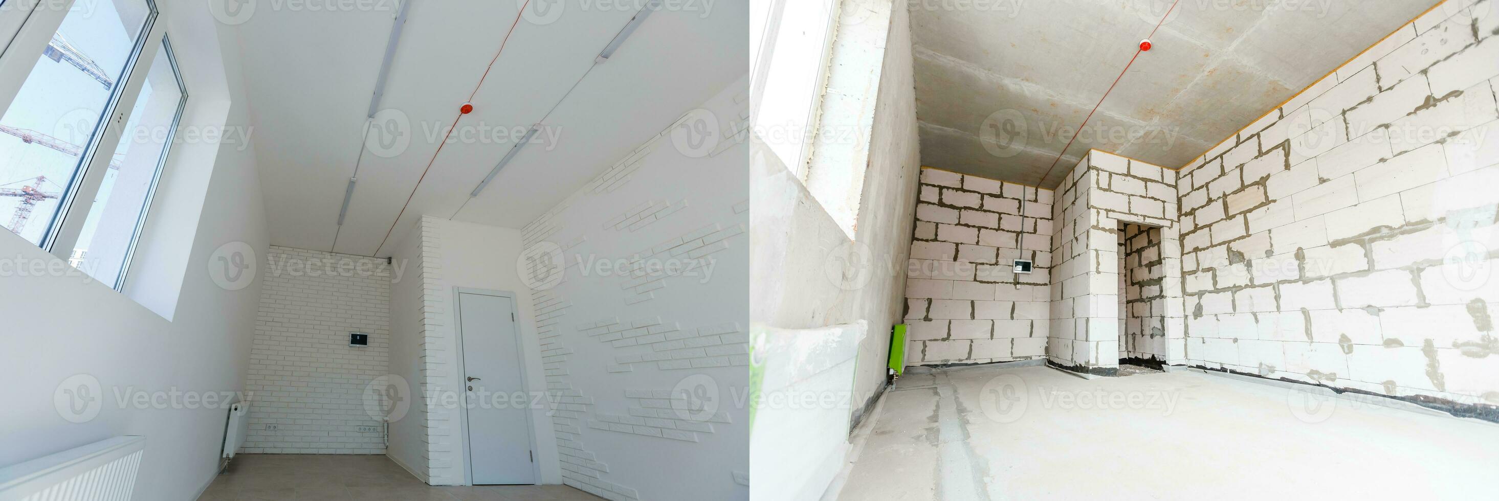 Apartment repair wall repair renovation house renovation home remodeling real estate repair photo