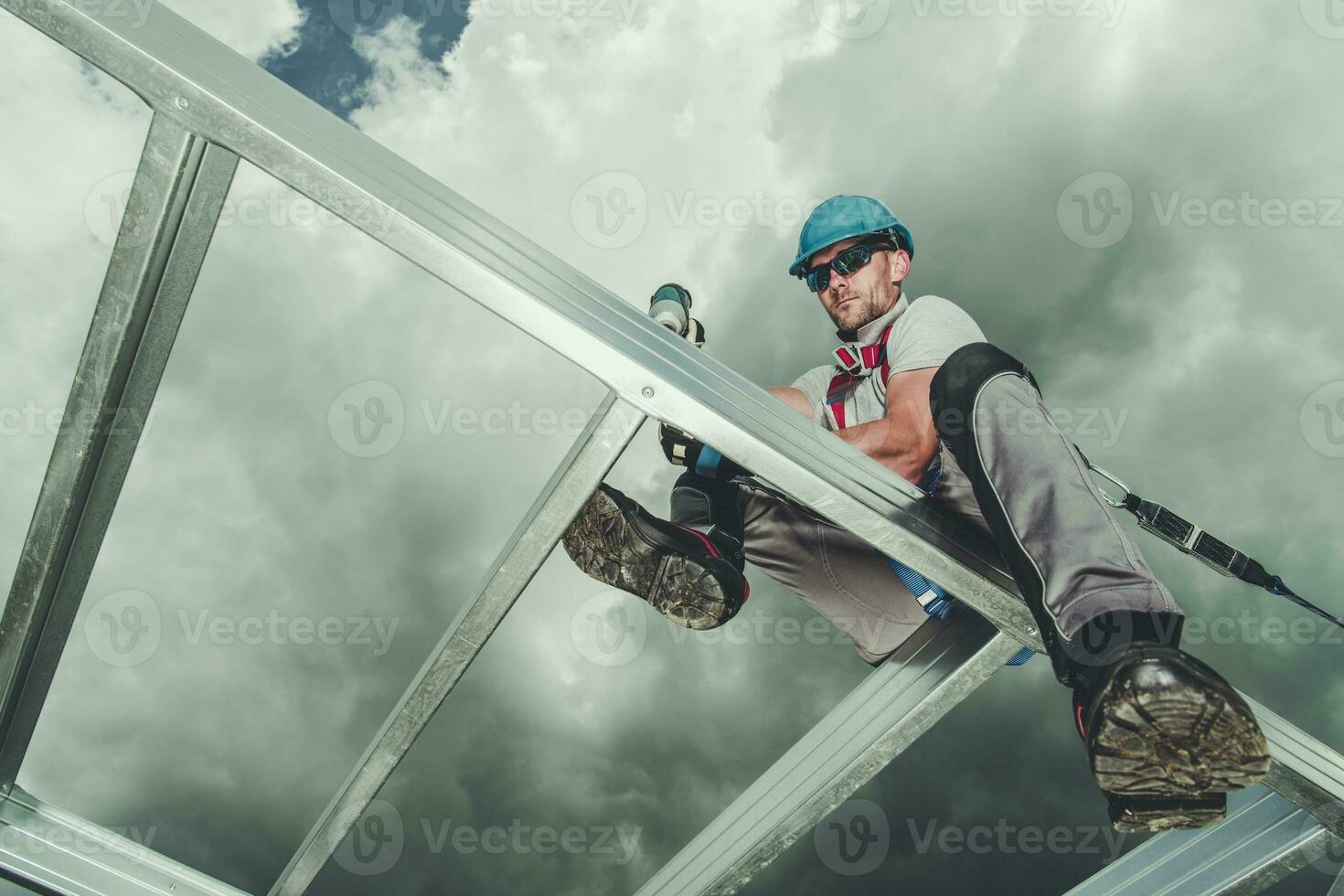 Contractor Worker at Height photo