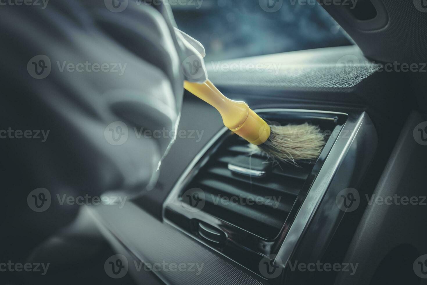 Detailed Car Cockpit Cleaning photo