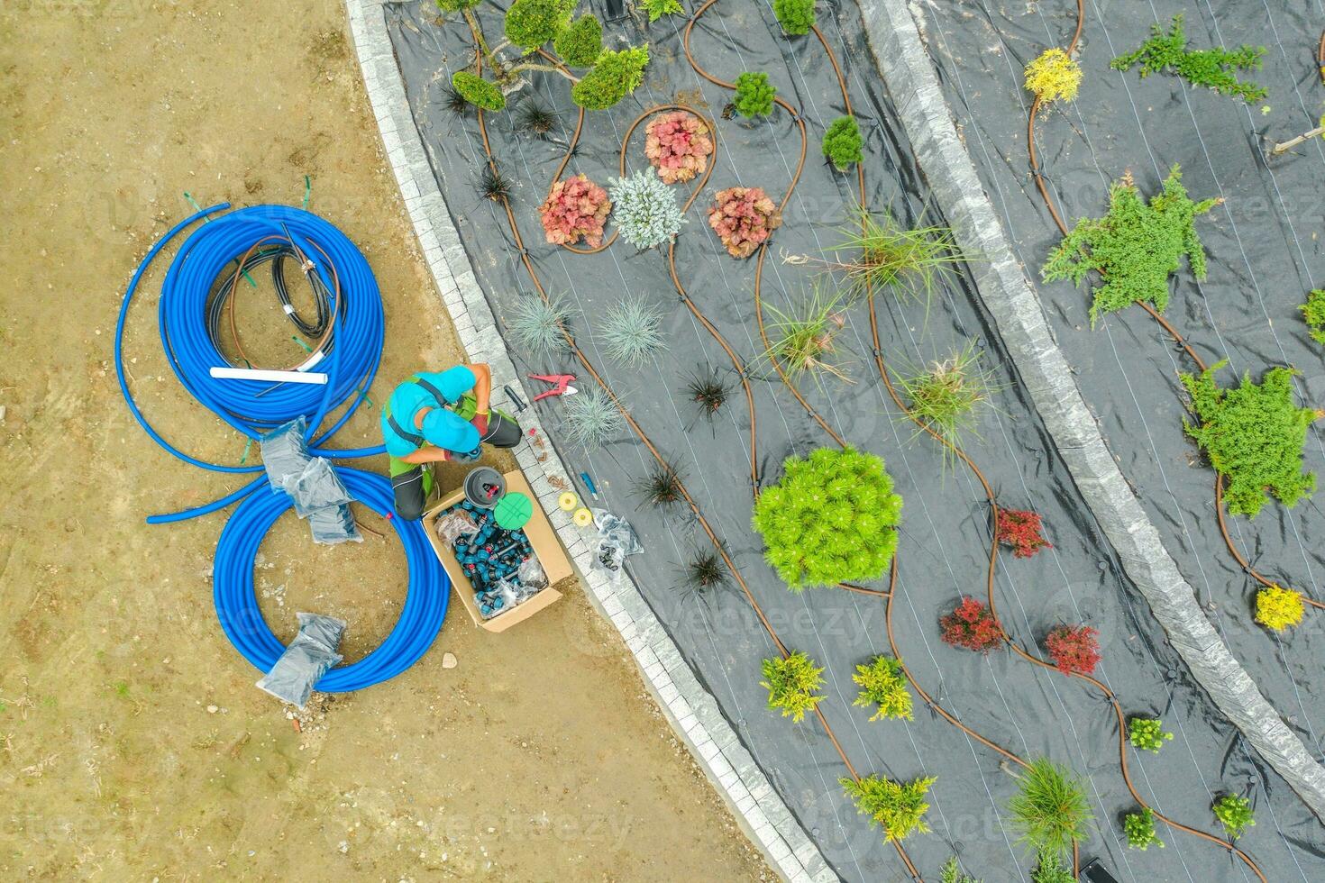 Backyard Garden Irrigation photo