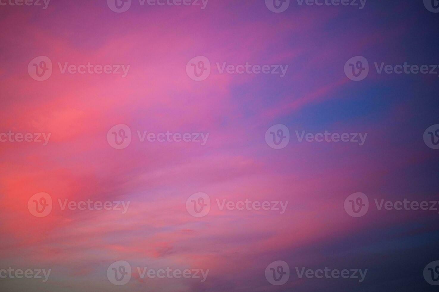 Pinky Sunset Sky Background photo