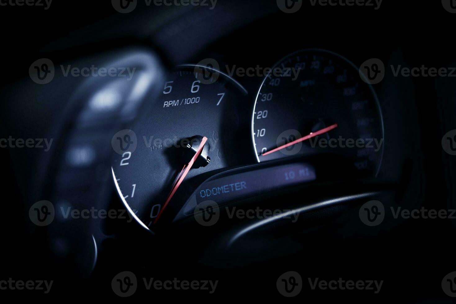 Sporty Car Dashboard photo