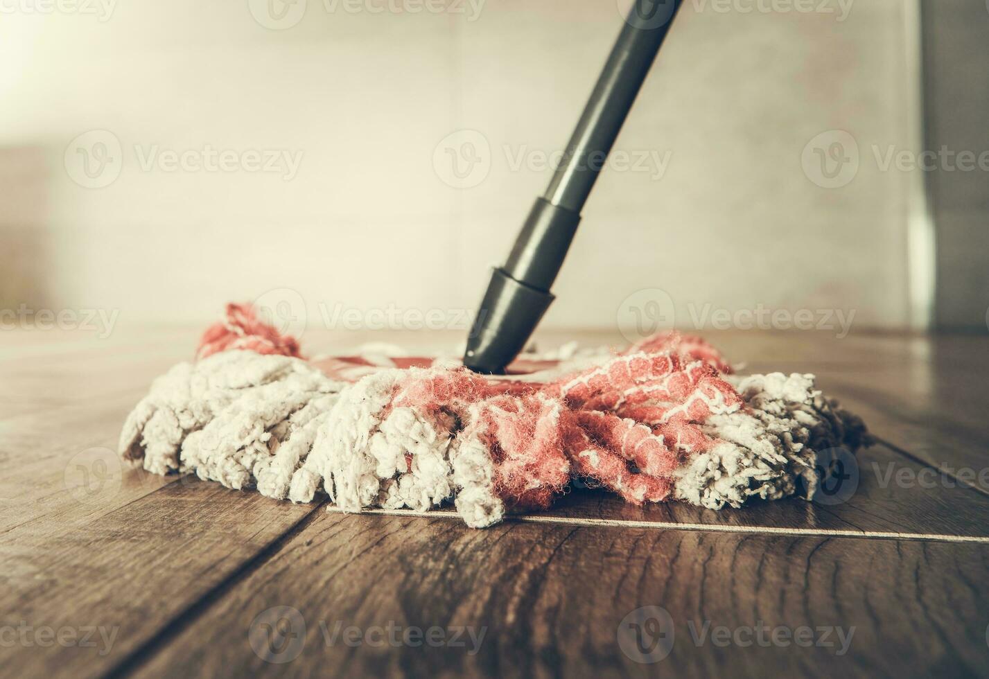 Cleaning Mop Closeup photo