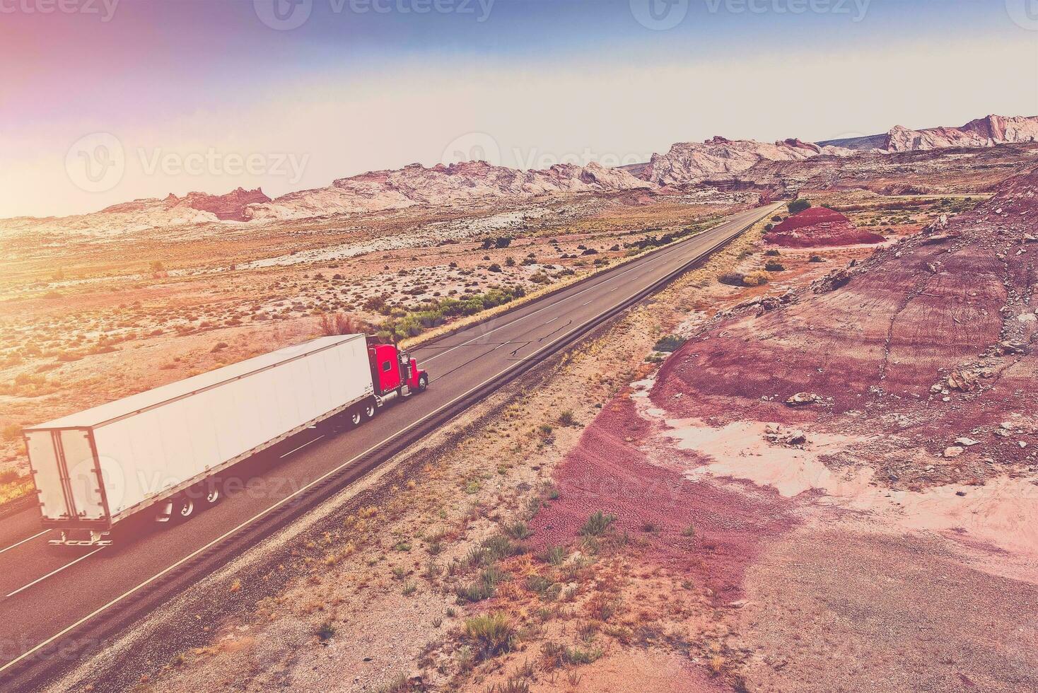 Truck Transport Concept photo