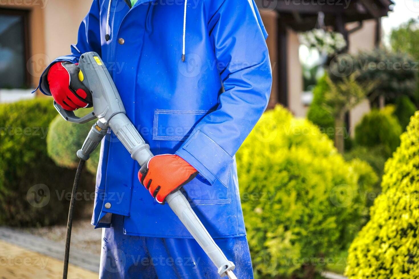 Pressure Washer in Hands photo
