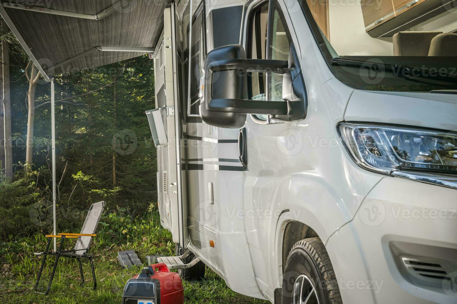 Recreational Vehicle Ready for a Stopover photo