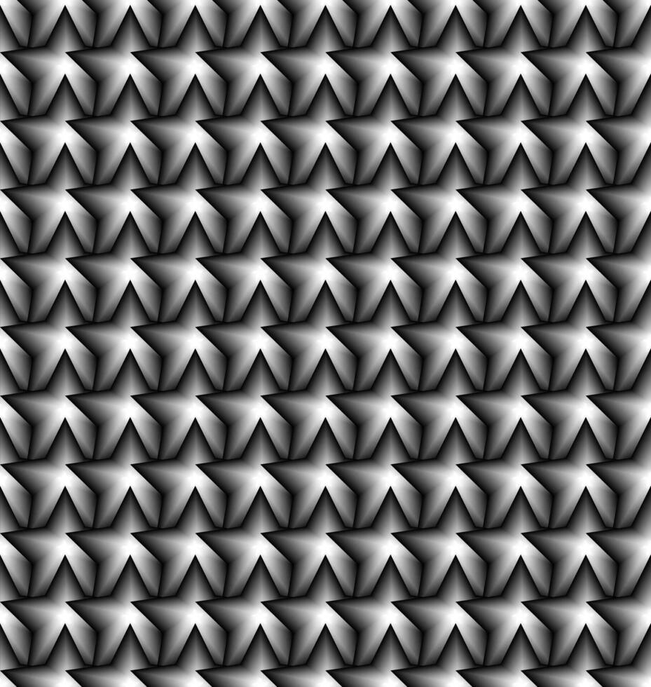 seamless geometric pattern background in black white vector