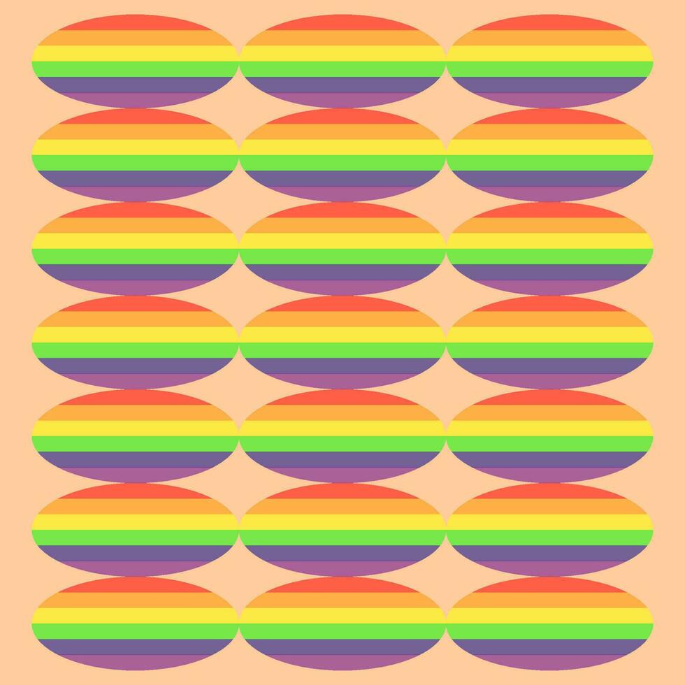 geometric pattern background pride month vector