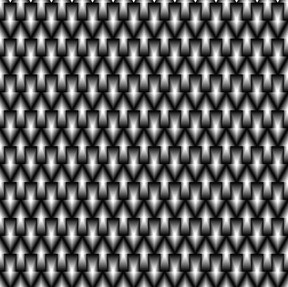 arrow seamless background in black and white vector