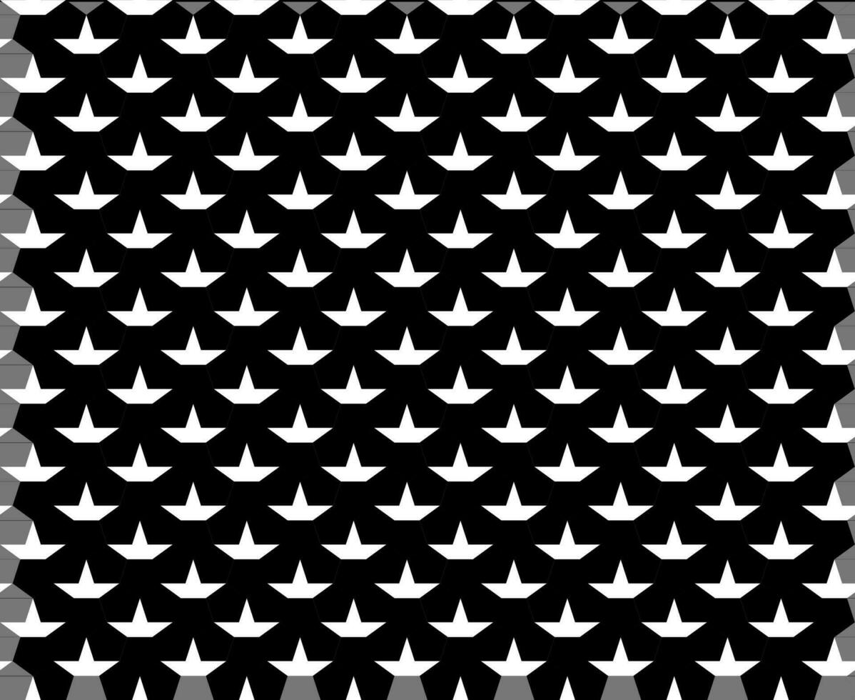 black and white seamless abstract background vector
