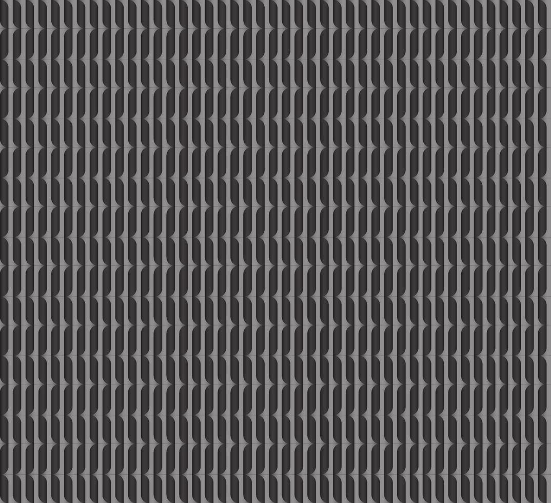 seamless pattern with shapes in black white vector