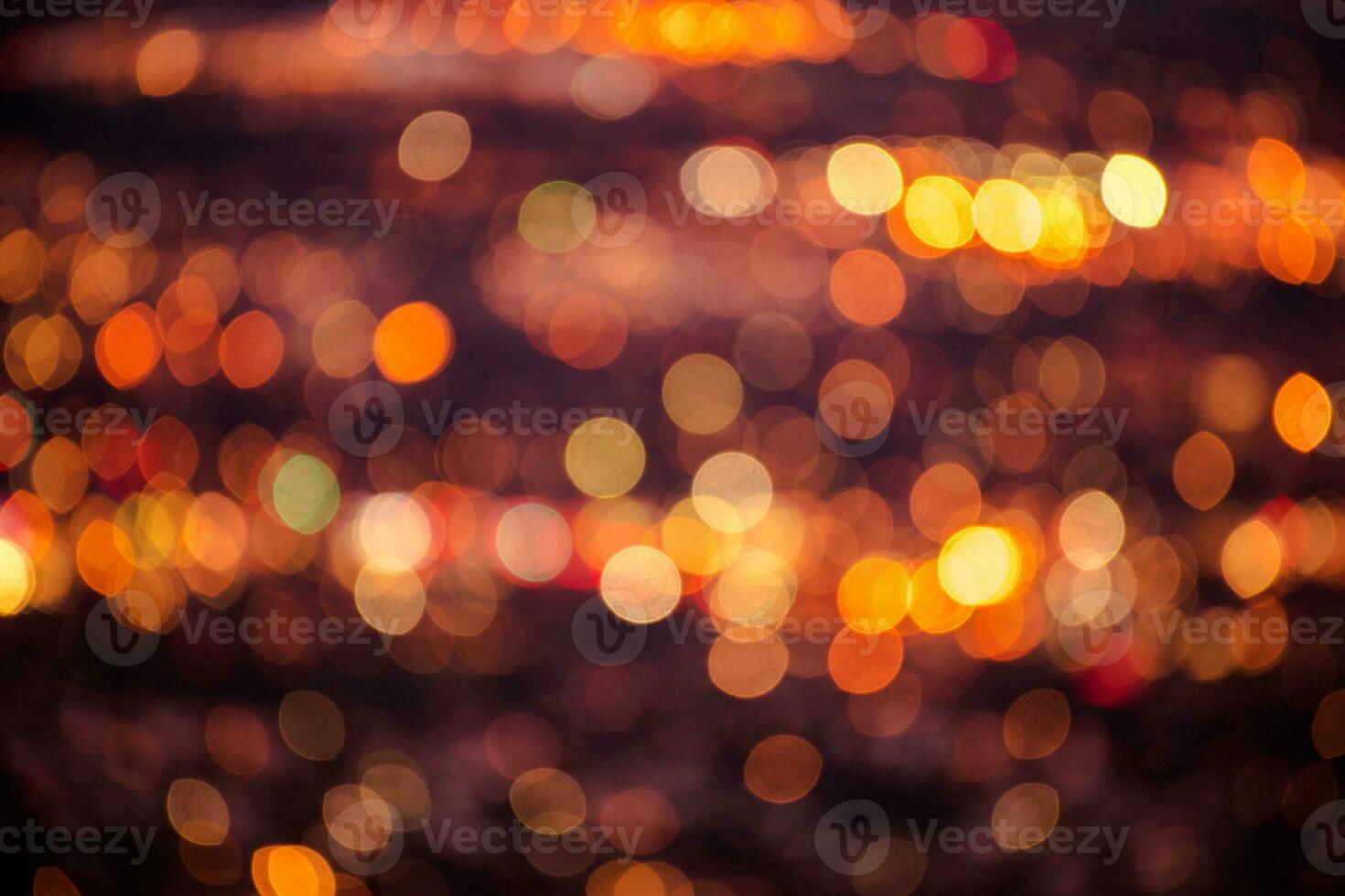 Colorful City Blurs Background photo