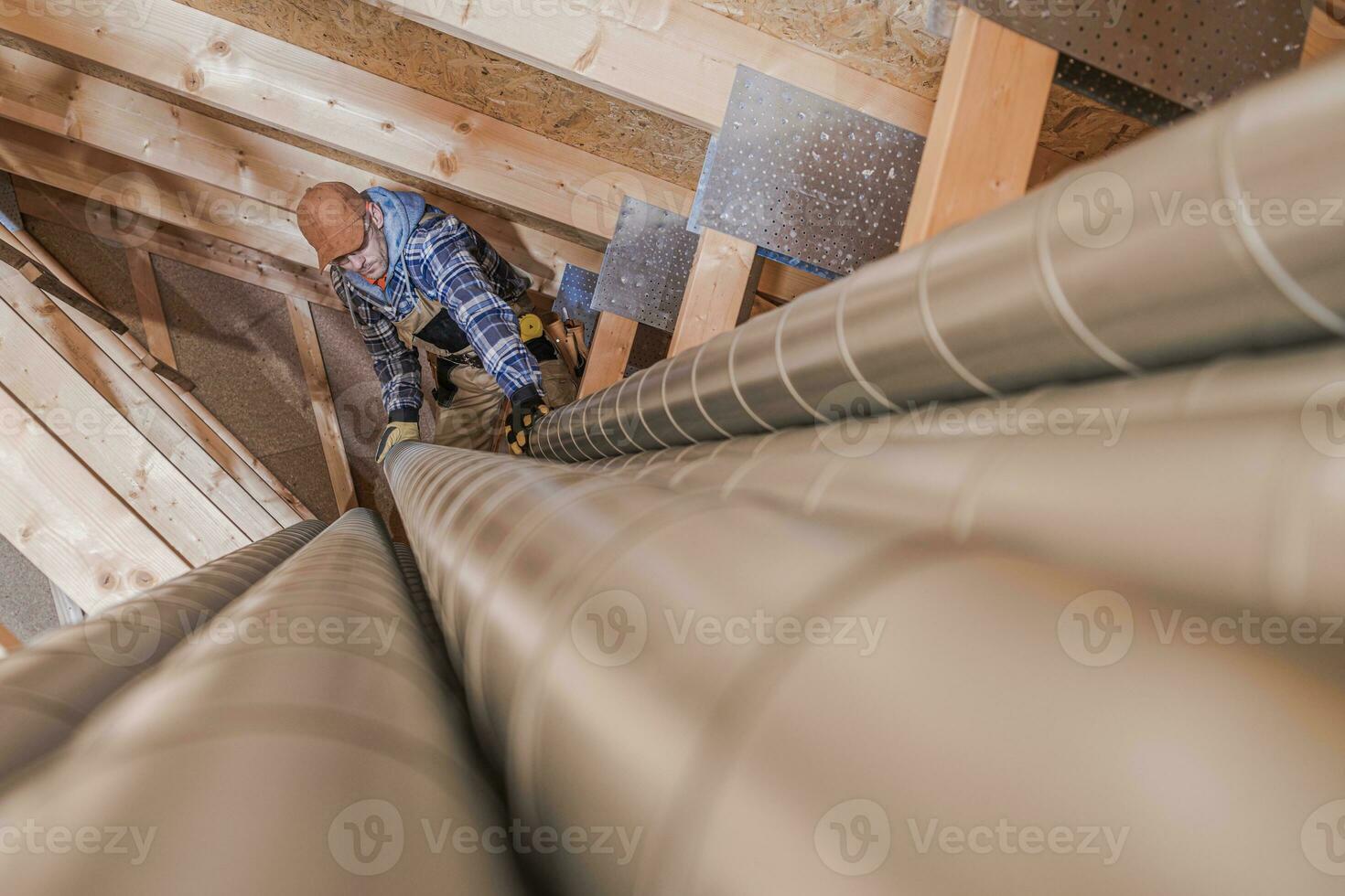 Air Vent Pipes Preparation photo