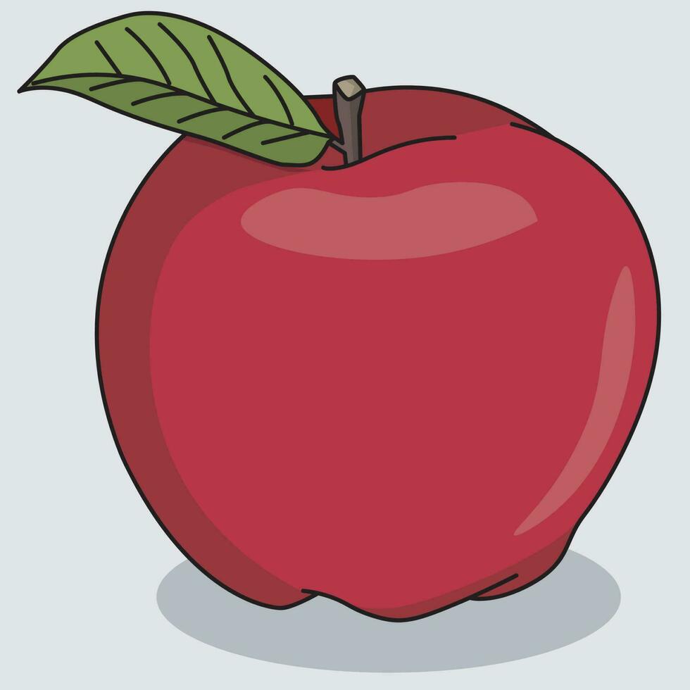 illustration vector graphic of fruit and vegetable