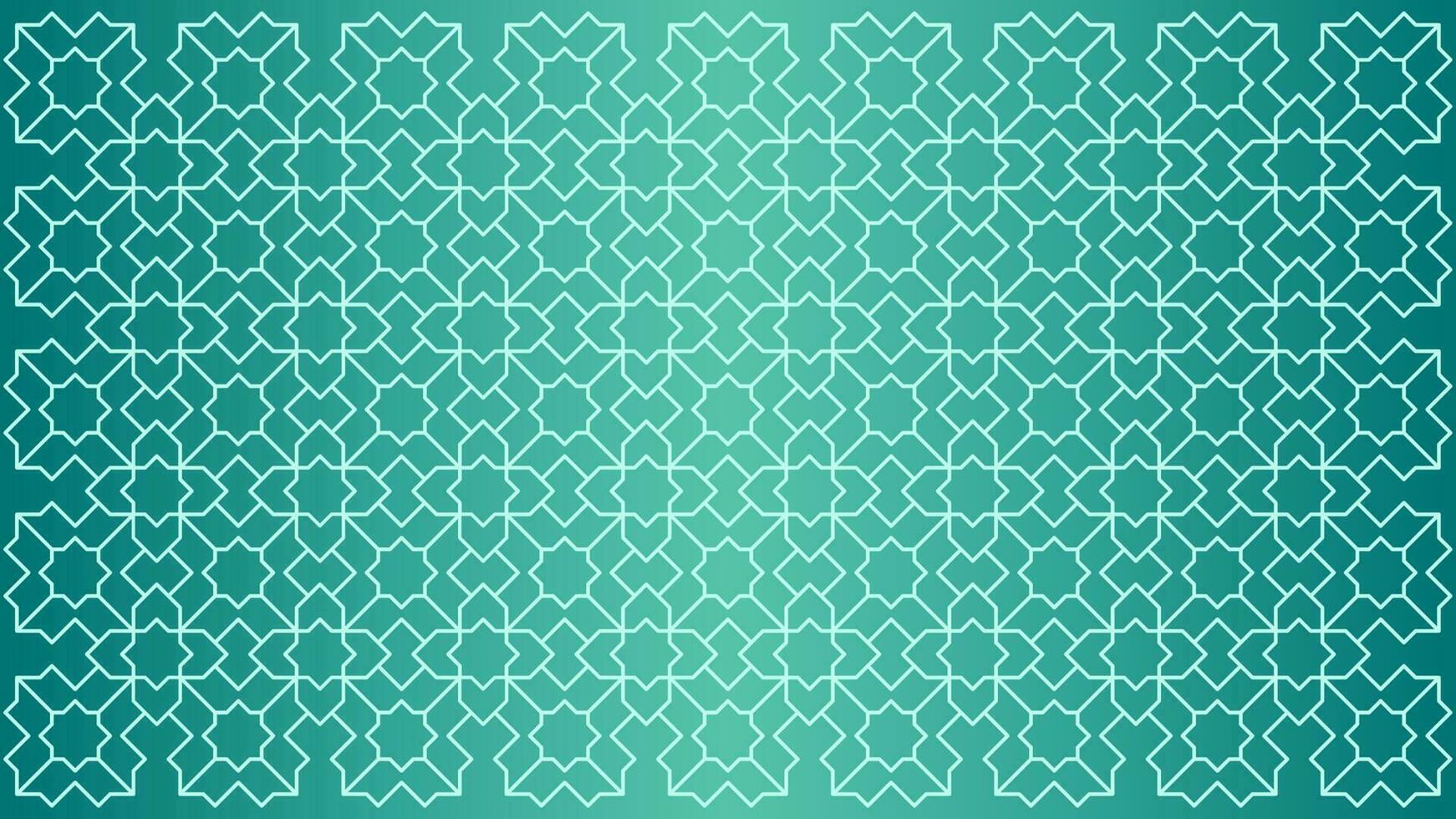 Islamic pattern vector illustration for islam celebration. Islamic pattern for ramadan, eid, mubarak, eid al fitr and eid al adha. Shiny arabesque pattern for muslim culture and islam religion