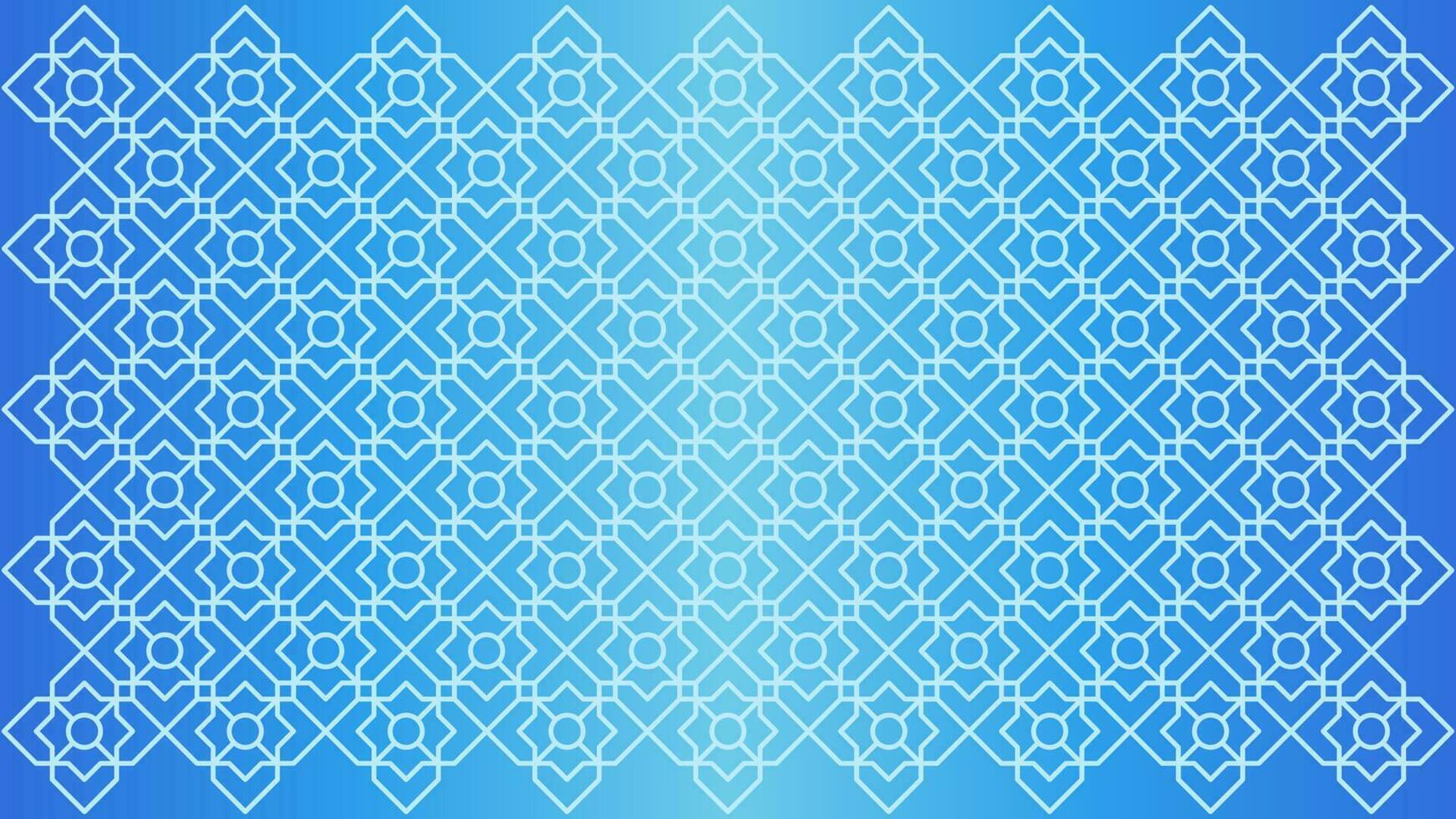Islamic pattern vector illustration for islam celebration. Islamic pattern for ramadan, eid, mubarak, eid al fitr and eid al adha. Shiny arabesque pattern for muslim culture and islam religion