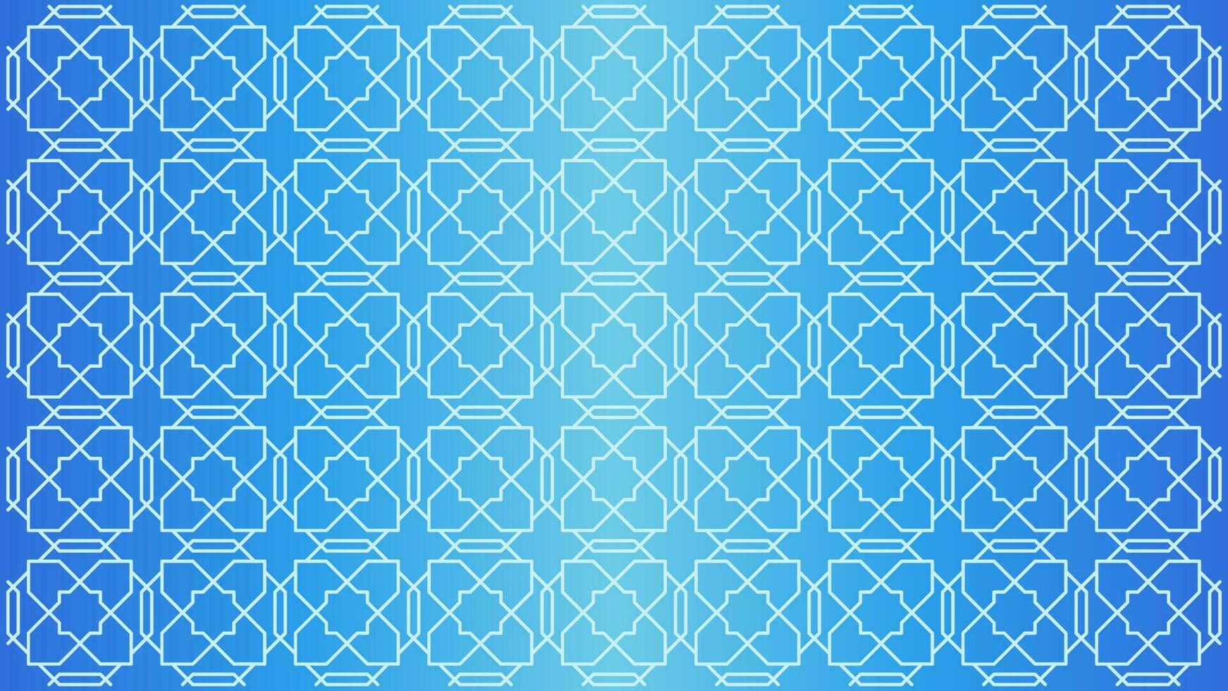 Islamic pattern vector illustration for islam celebration. Islamic pattern for ramadan, eid, mubarak, eid al fitr and eid al adha. Shiny arabesque pattern for muslim culture and islam religion