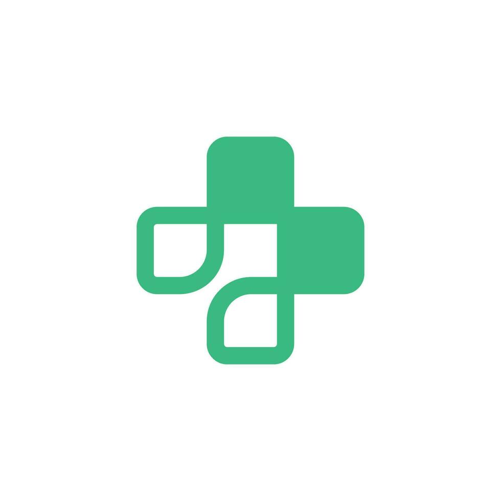 Health Cross Creative Logo Design vector