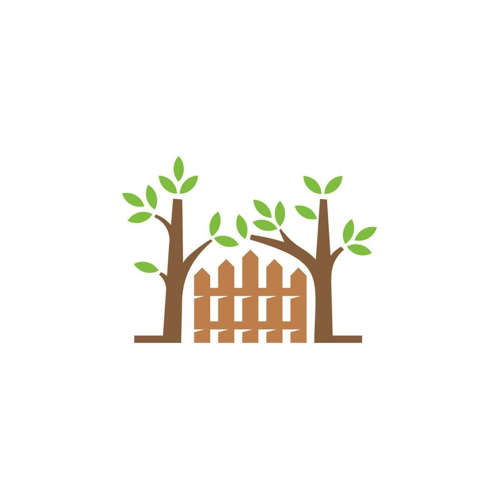 Garden Leaf Nature Logo Design Vector