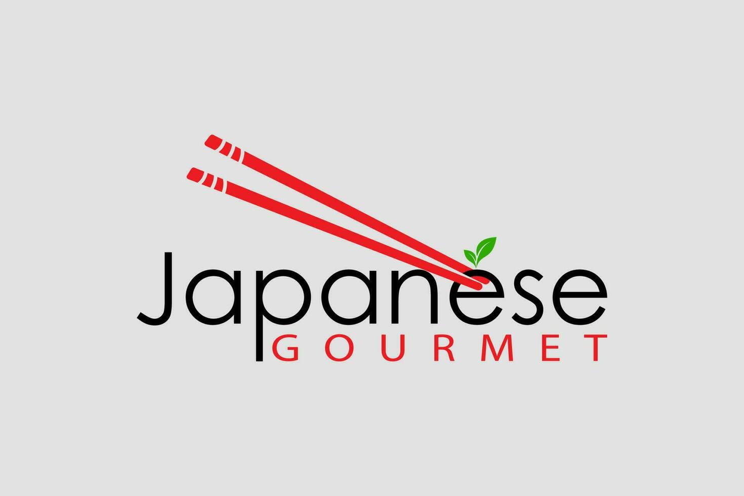 japonés gastrónomo comida logo diseño modelo elemento vector adecuado para businees culinario comida ,rápido comida Japón