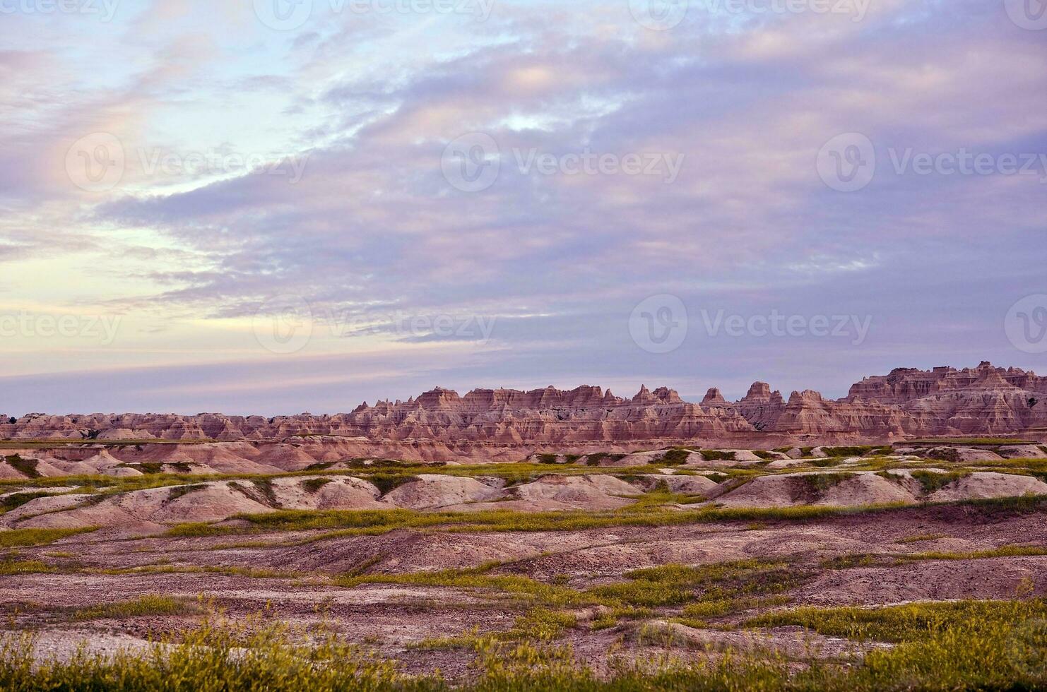 Scenic mountains view photo