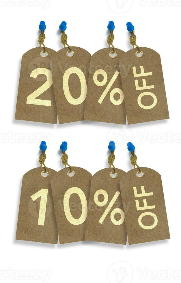 Special Sale Paper Tags photo