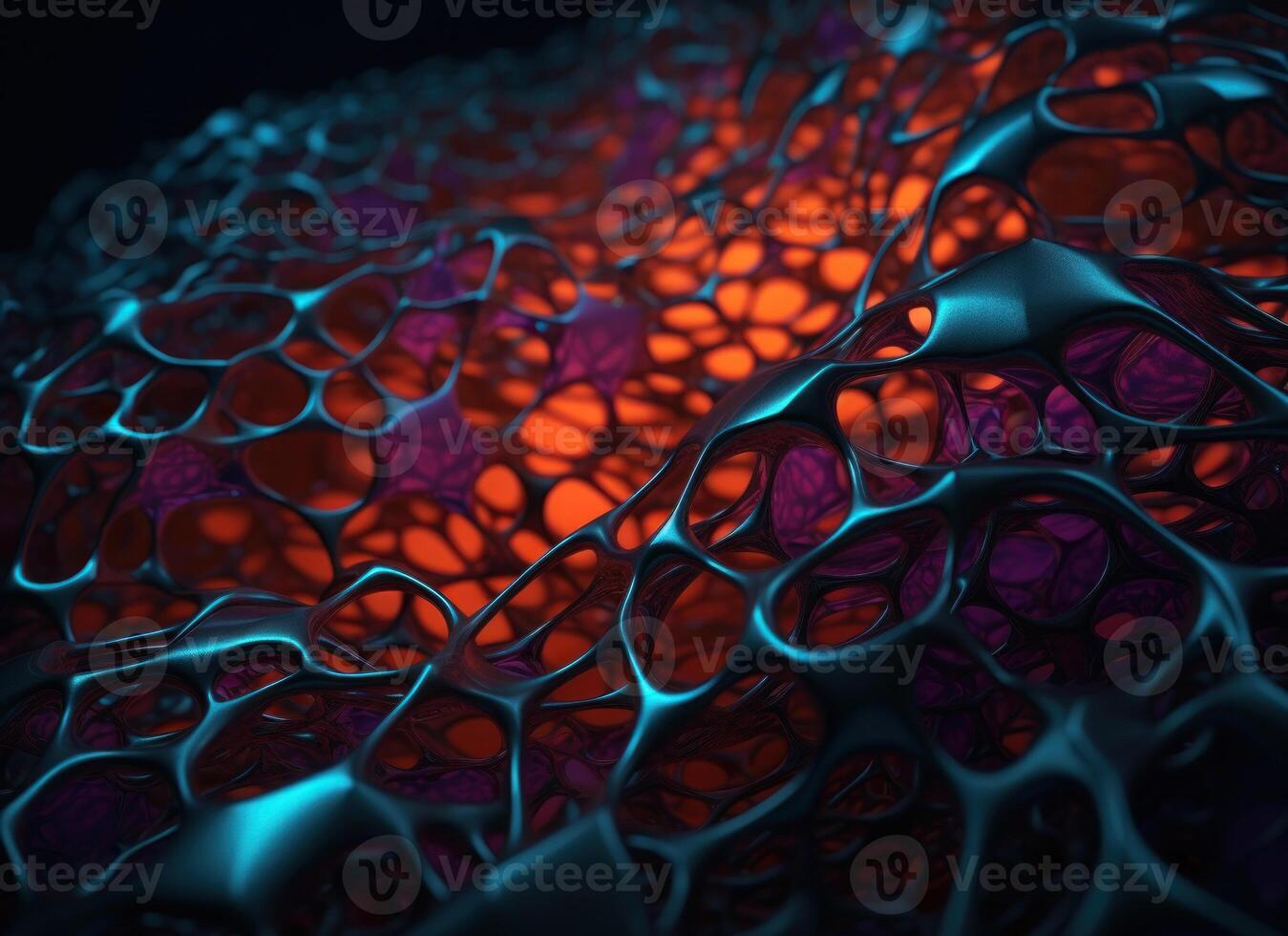 Colorful abstract background An abstract image featuring organic shapes and lines that intersect and overlap created with technology. photo