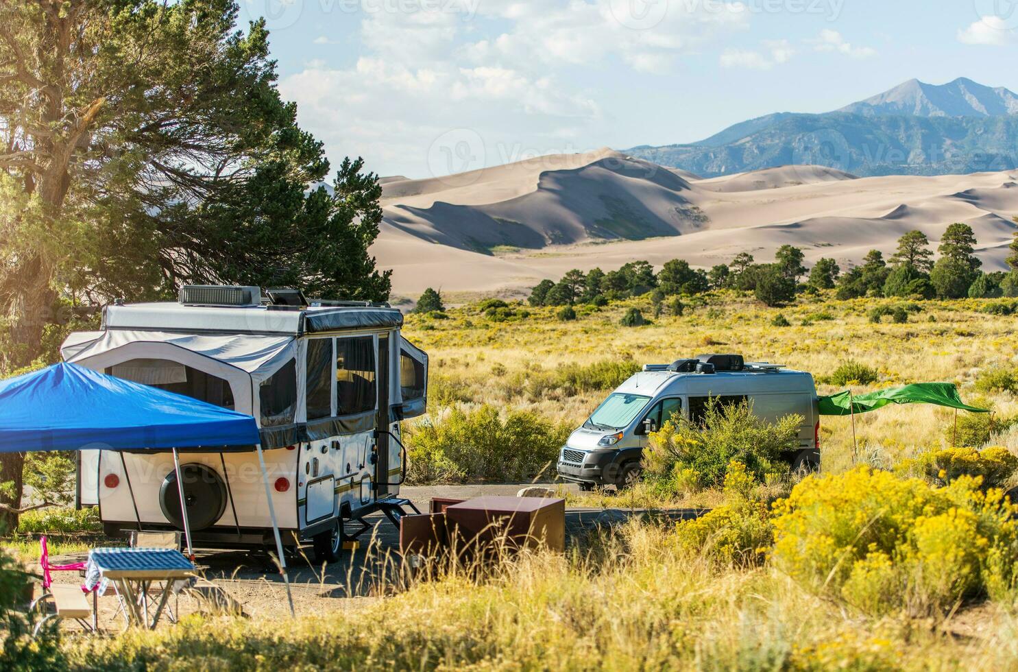 RV Camping in Colorado Great Sand Dunes photo