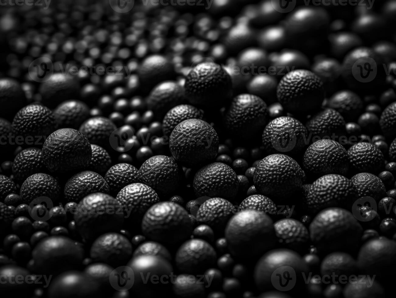 Futuristic abstract spheres geometric background created with technology photo