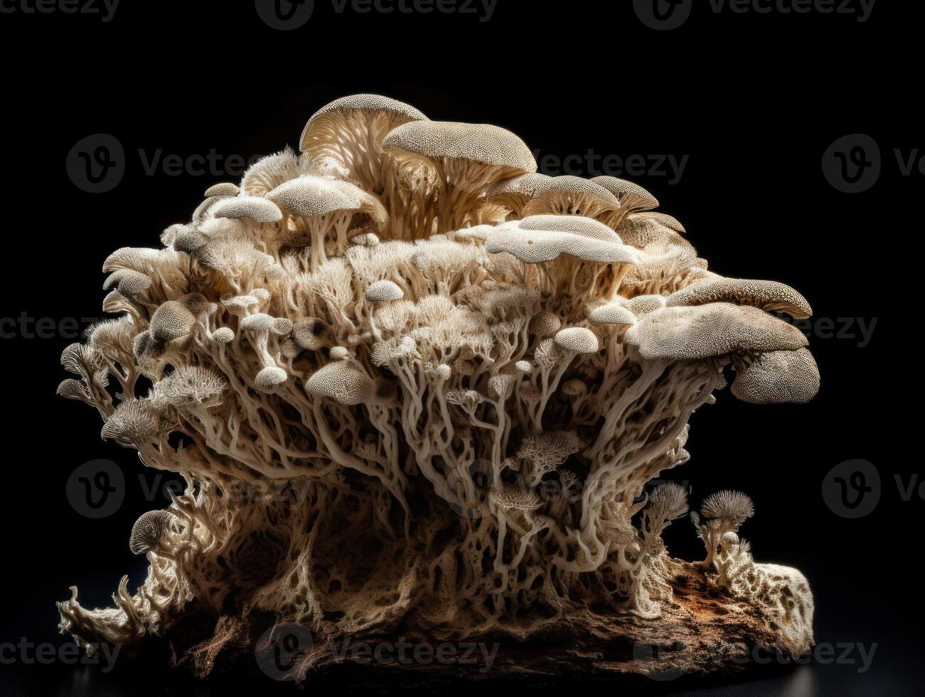 Mushrooms Created with technology photo