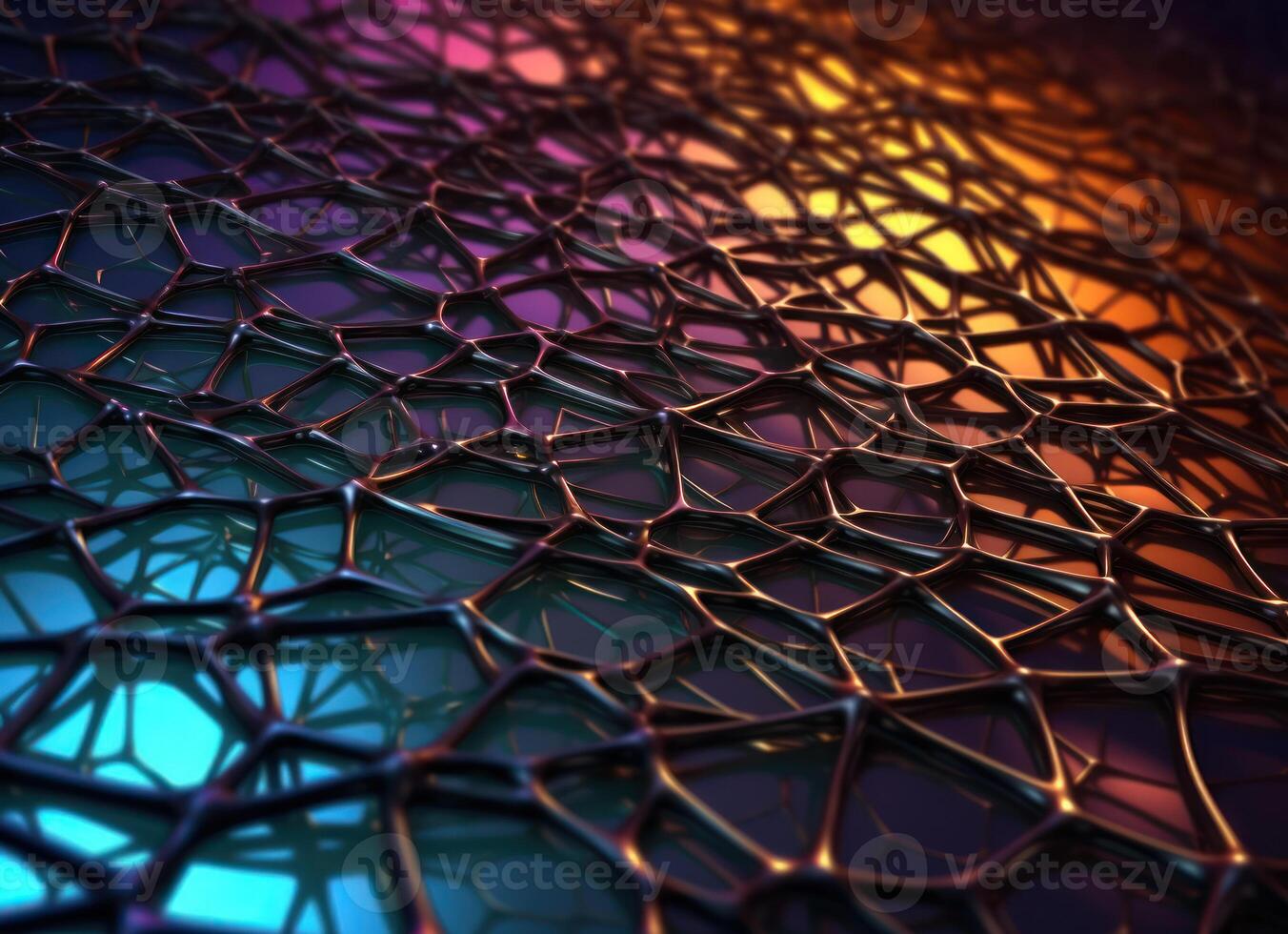 Colorful abstract background An abstract image featuring organic shapes and lines that intersect and overlap created with technology. photo