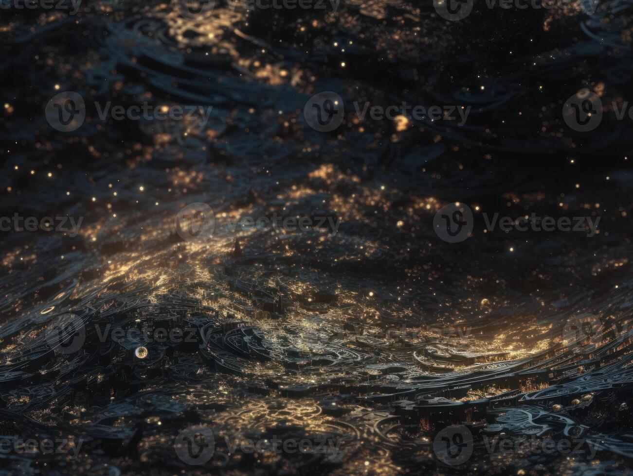 Dark abstract psychedelic background Modern dark abstract texture Created with technology. photo