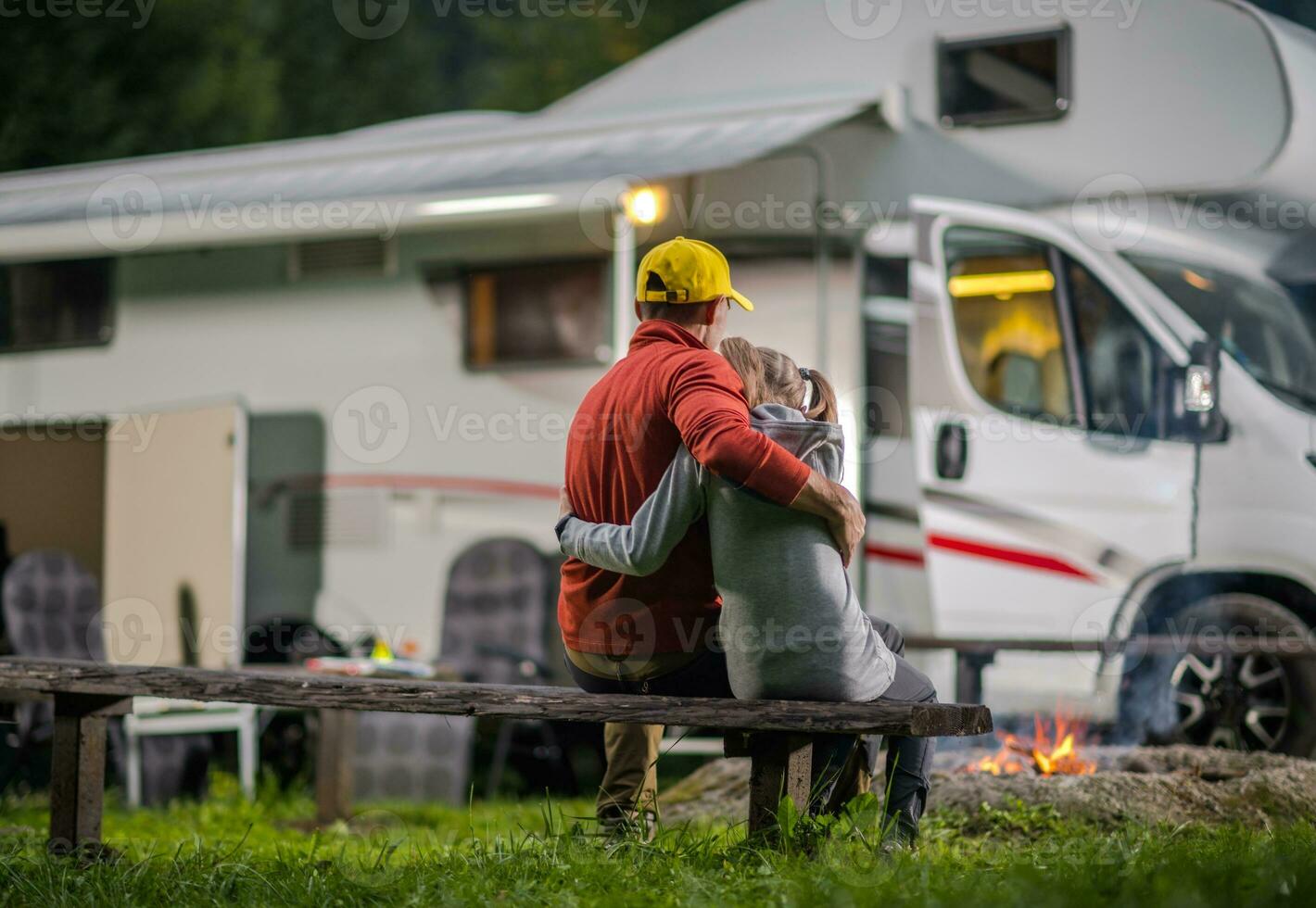 RV Campsite Family Time photo