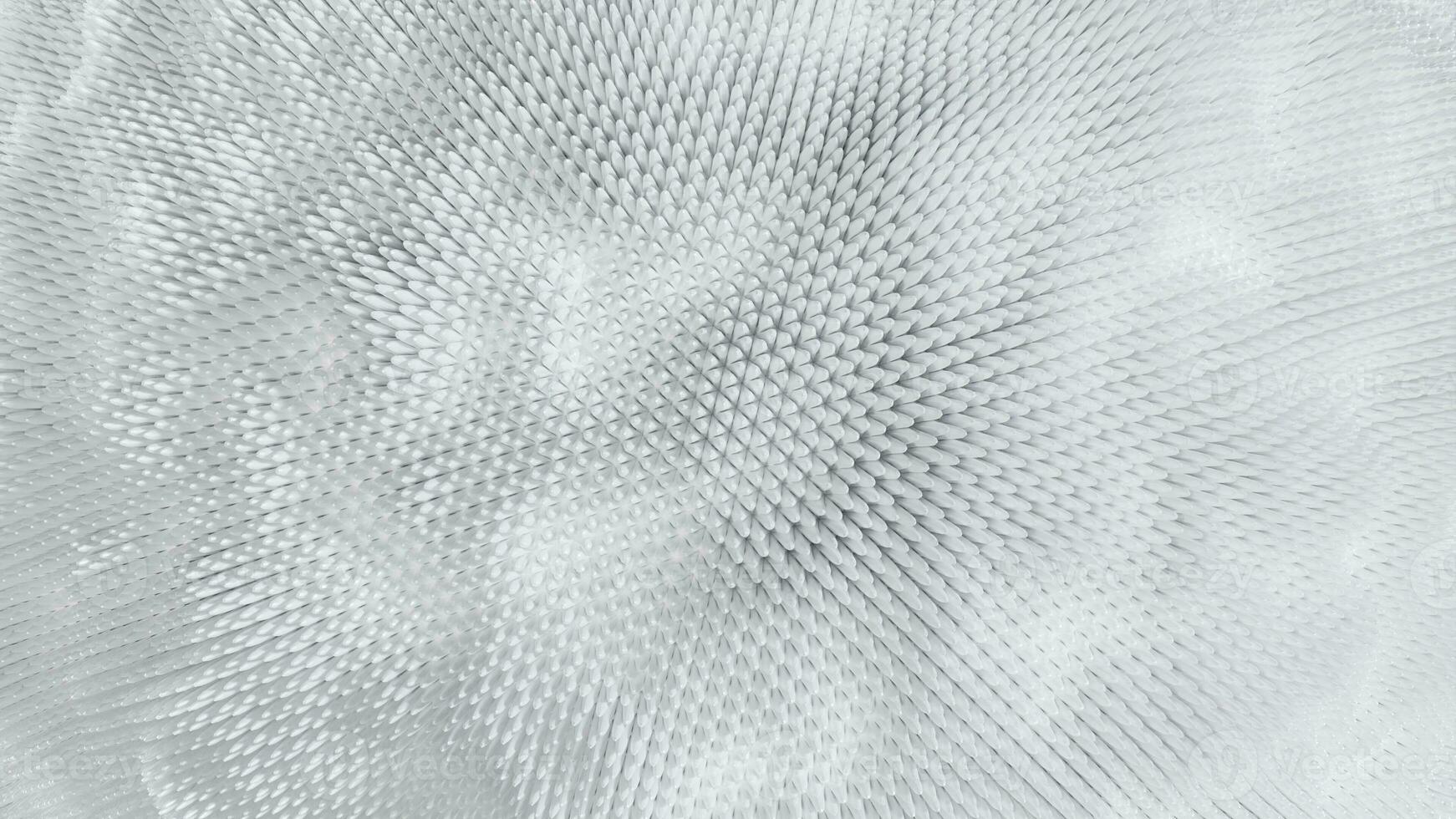 Abstract background of white carbon fiber. 3d rendering, 3d illustration photo