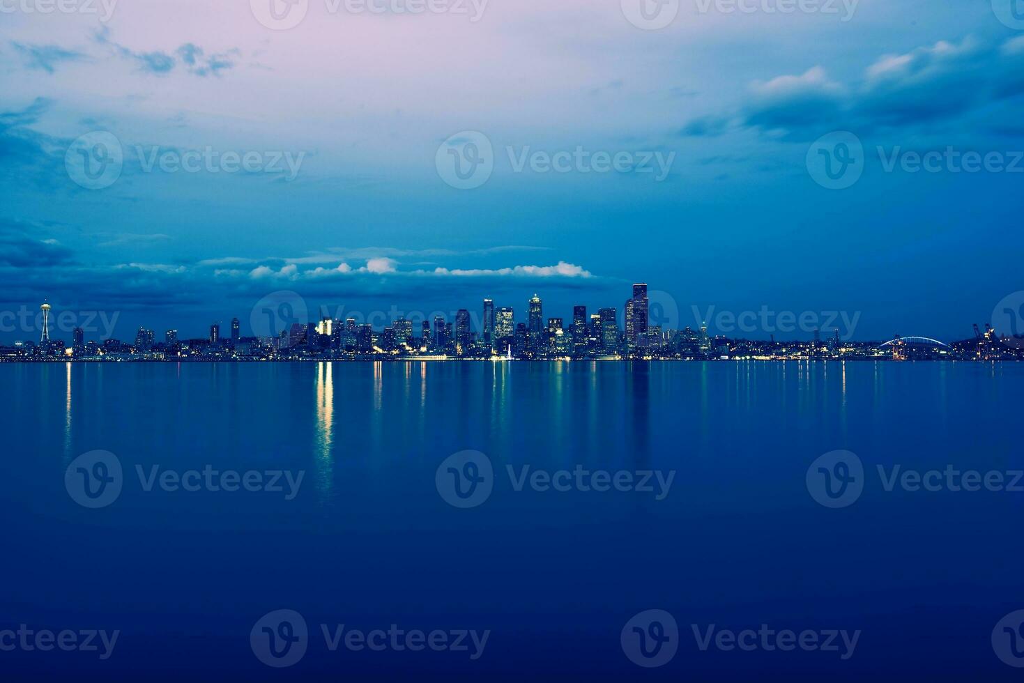 Seattle Skyline Panorama photo