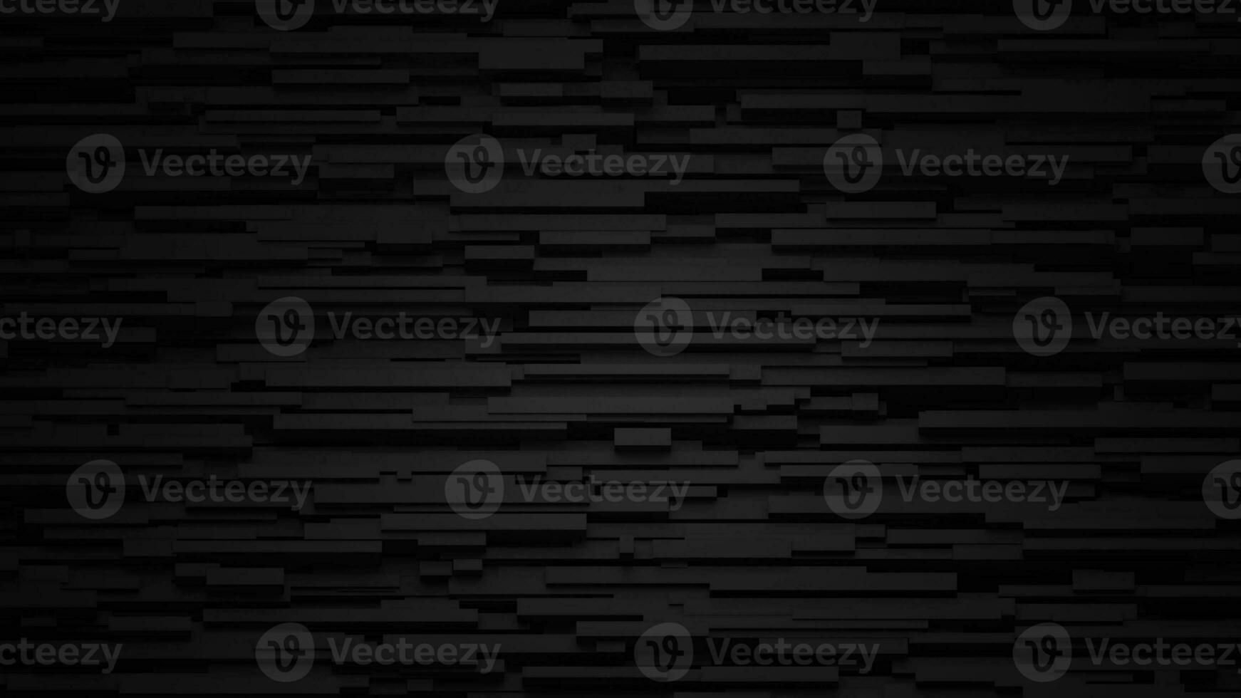 Abstract black background with geometric pattern. 3d illustration photo