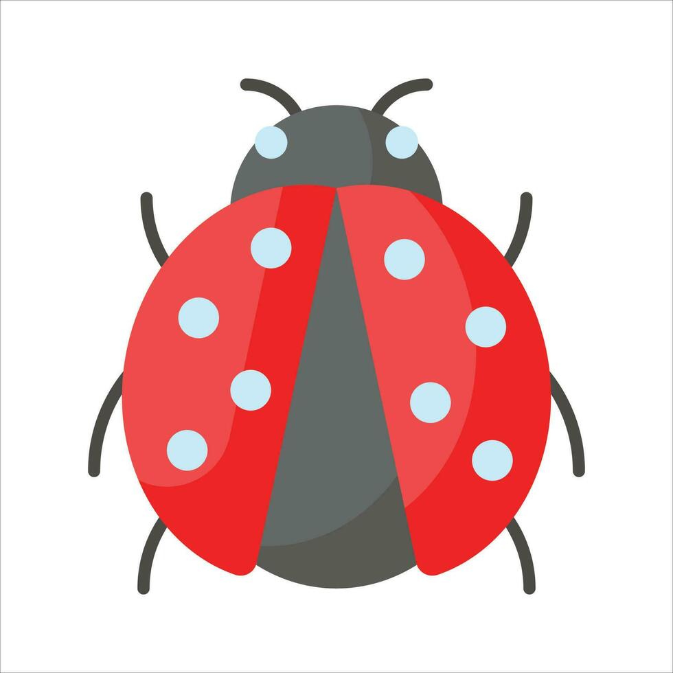Check this carefully crafted vector of ladybug in modern style, easy to use icon