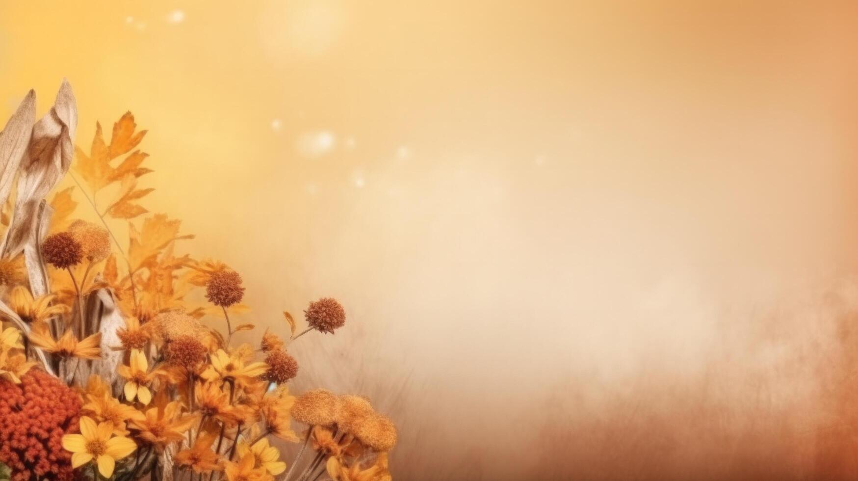 Welcome Autumn background. Illustration photo