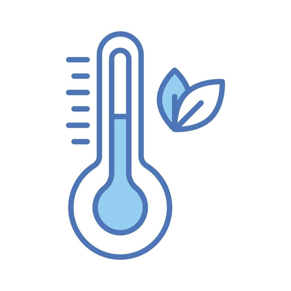 cheque esta hermosamente diseñado vector de eco temperatura en moderno estilo