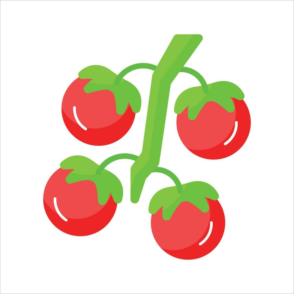 Get hold this captivating icon of tomatoes in modern style, ready to use vector