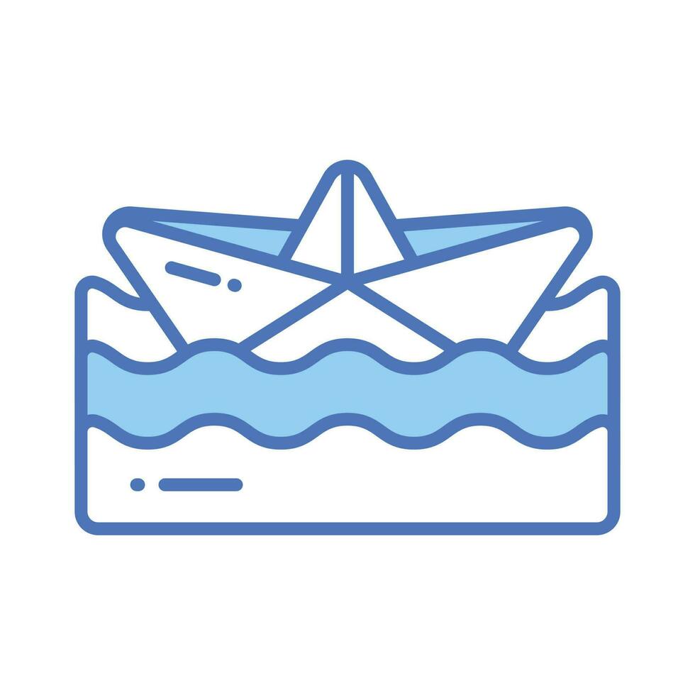 Have a look at this at this amazing vector of paper boat in modern style, origami boat