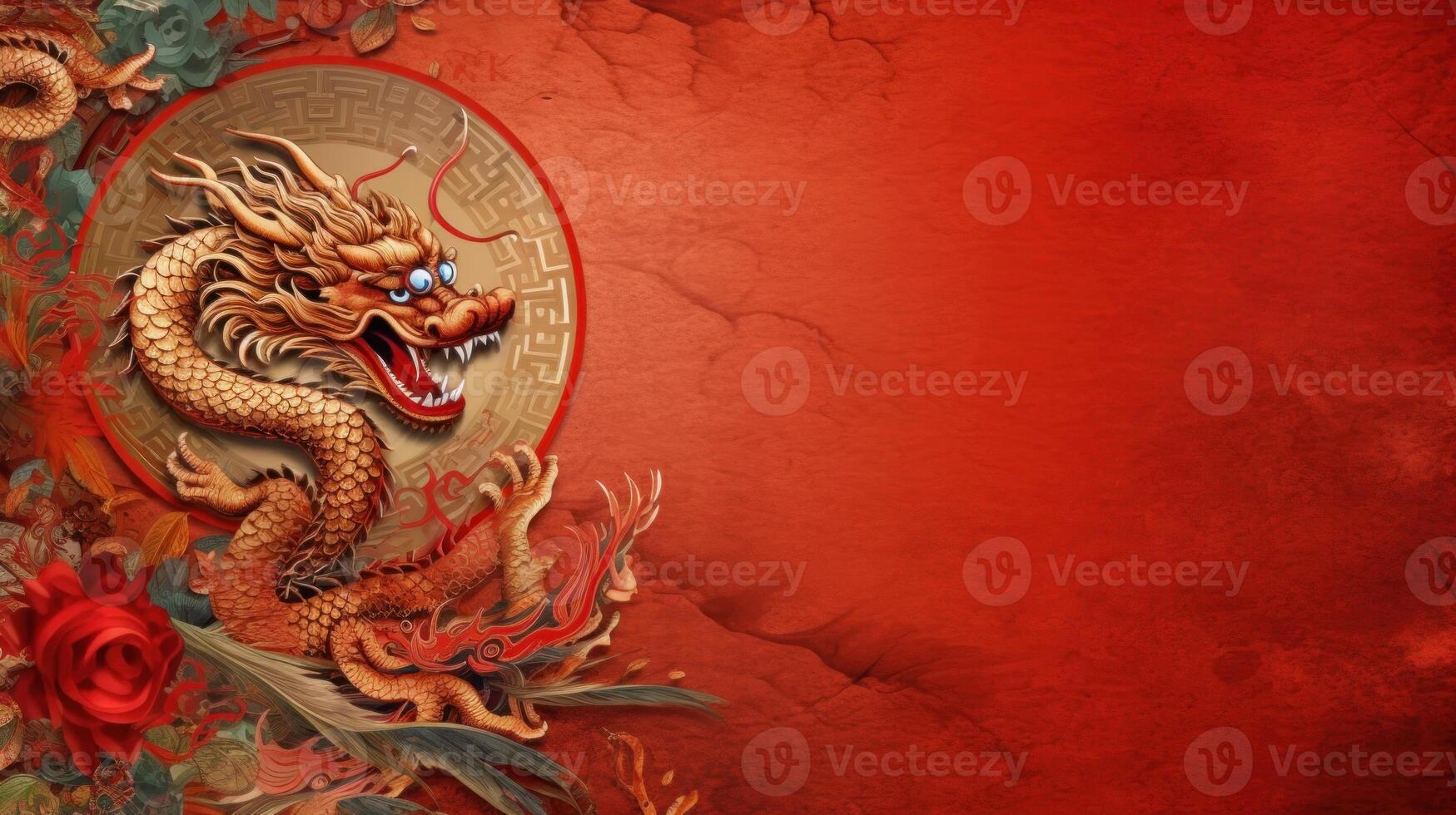 Chinese New Year background. Illustration photo