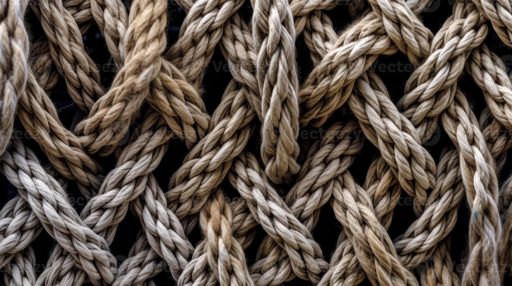Rope pattern background. Illustration photo