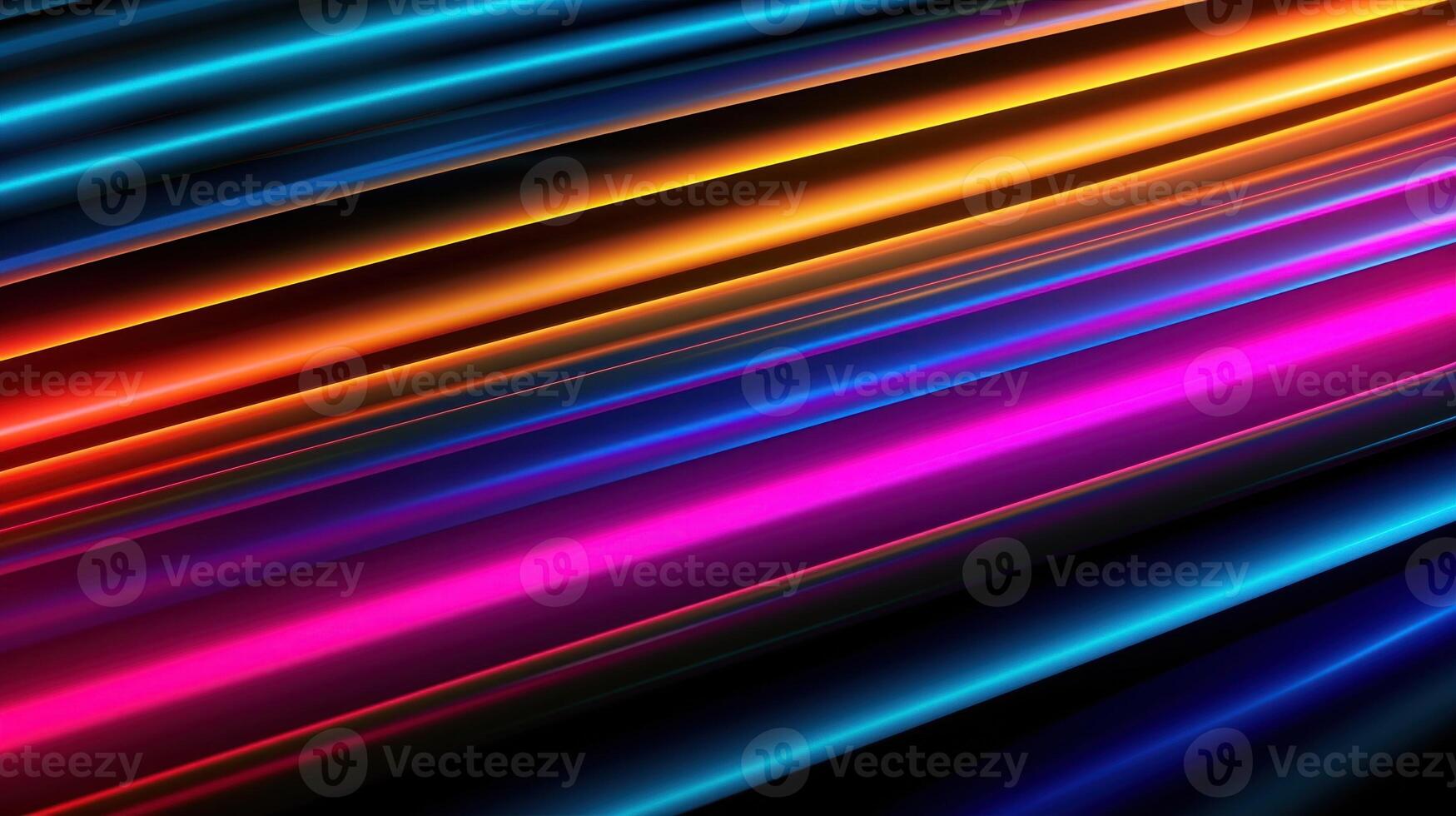 Vivid holographic neon background. Illustration photo