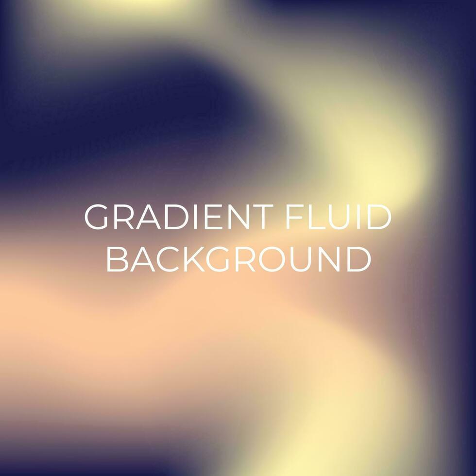 Gradient Fluid with Dark Blue, Cream and Pink Background Design vector