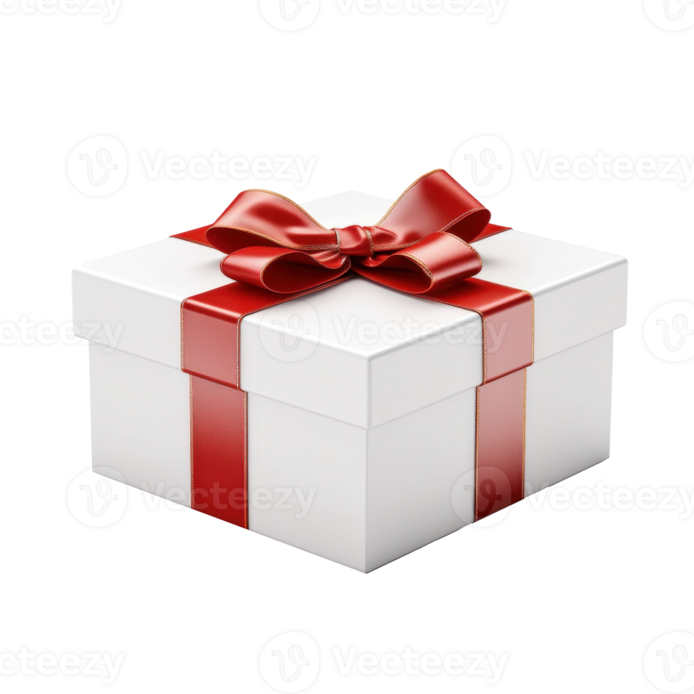 Gift box isolated. Illustration png