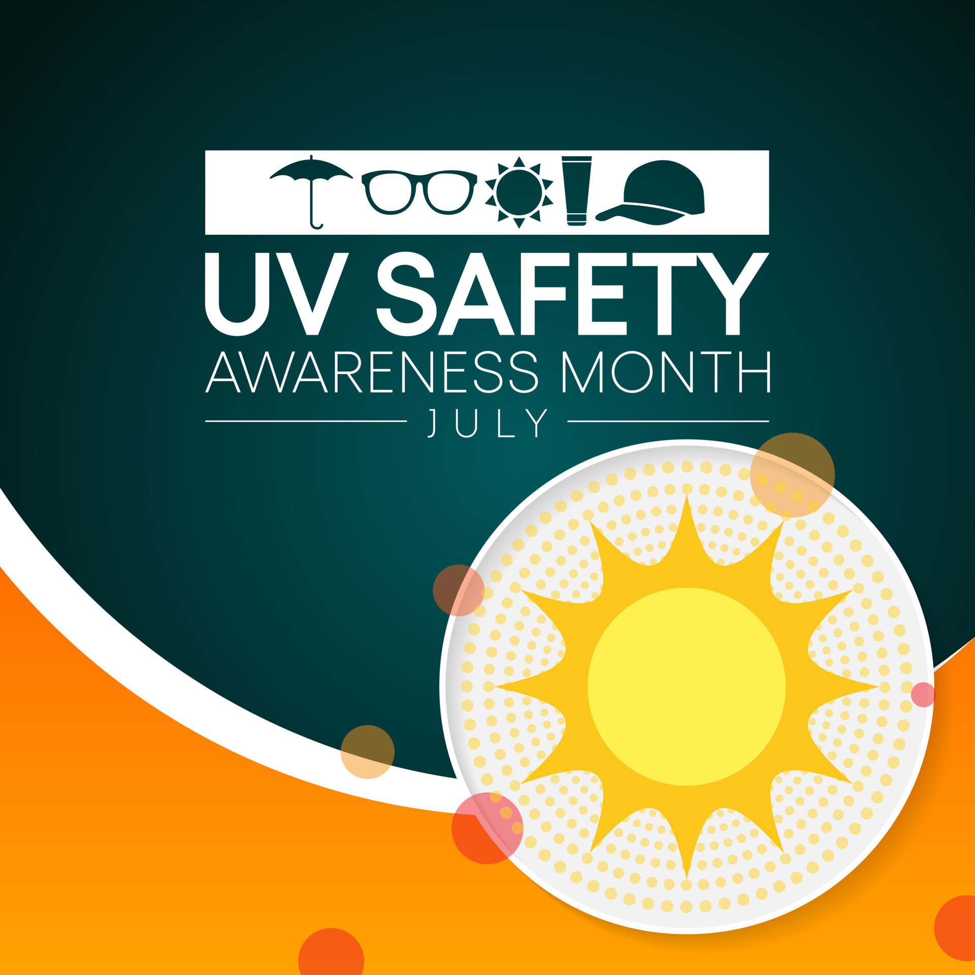UV safety month is observed every year in July, it is a type of