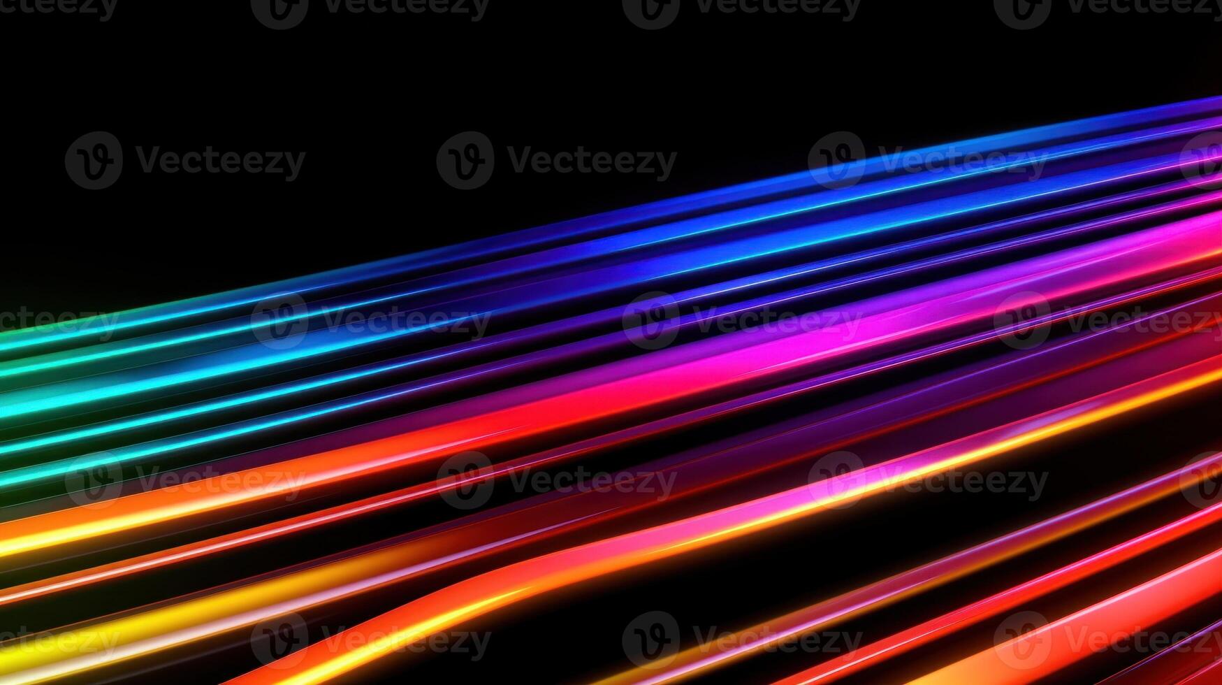 Vivid holographic neon background. Illustration photo