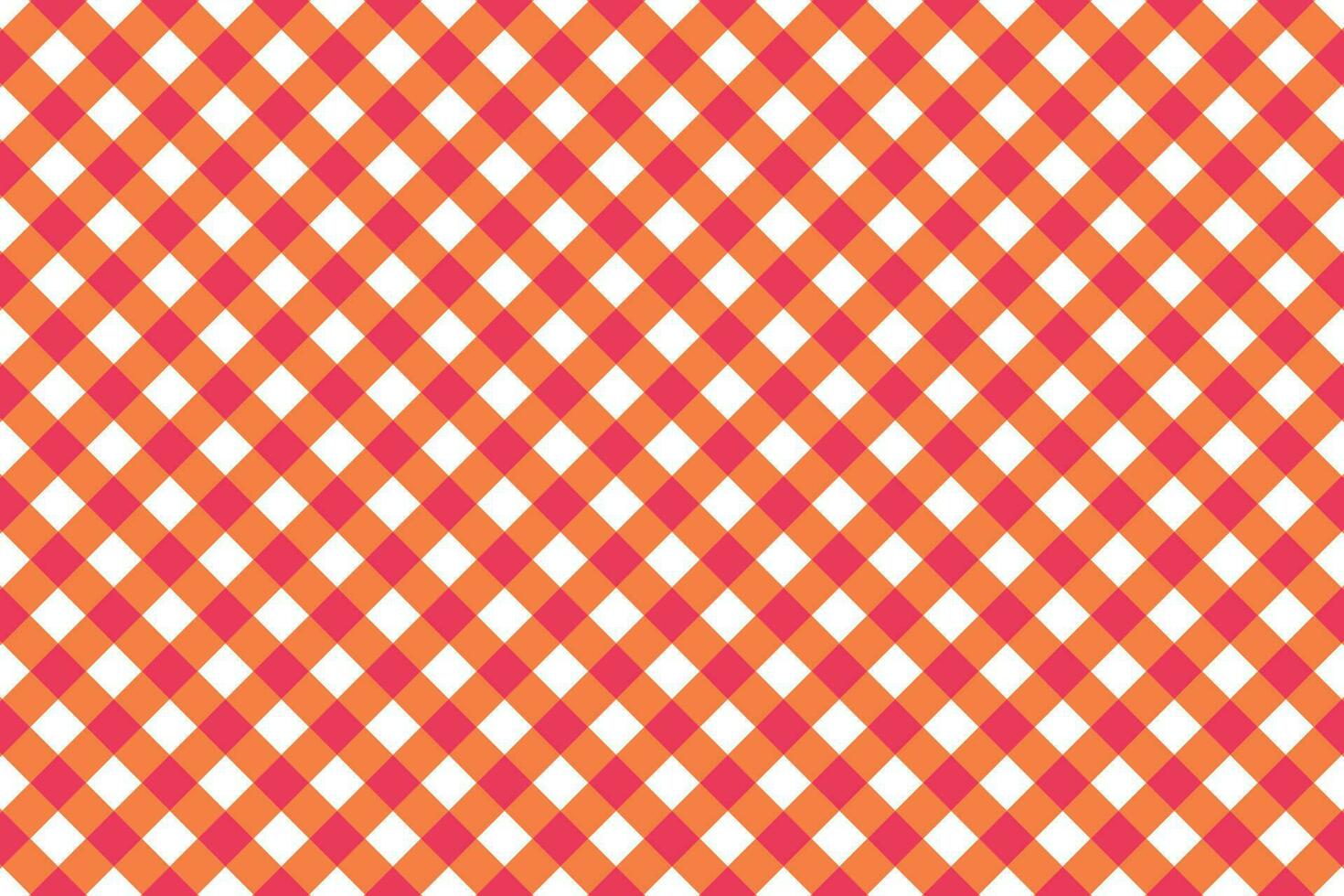 Gingham plaid fabric pattern. Texture background vector. vector